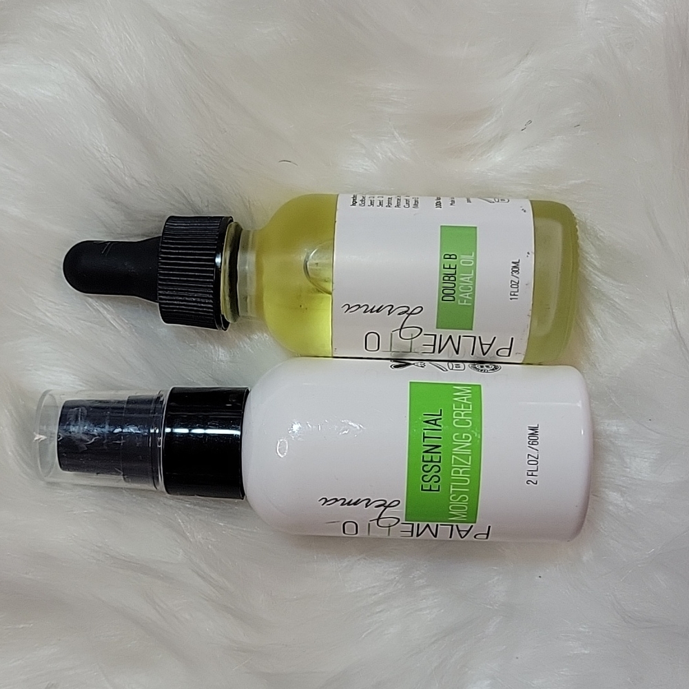 Palmetto Derma Double B Facial Oil and Moisturizing Cream